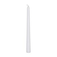 Price's Venetian White Wrapped Dinner Candles 25cm (Pack of 10) Extra Image 1 Preview